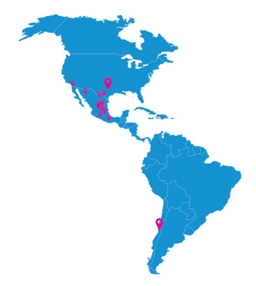 Nuestras ubicaciones